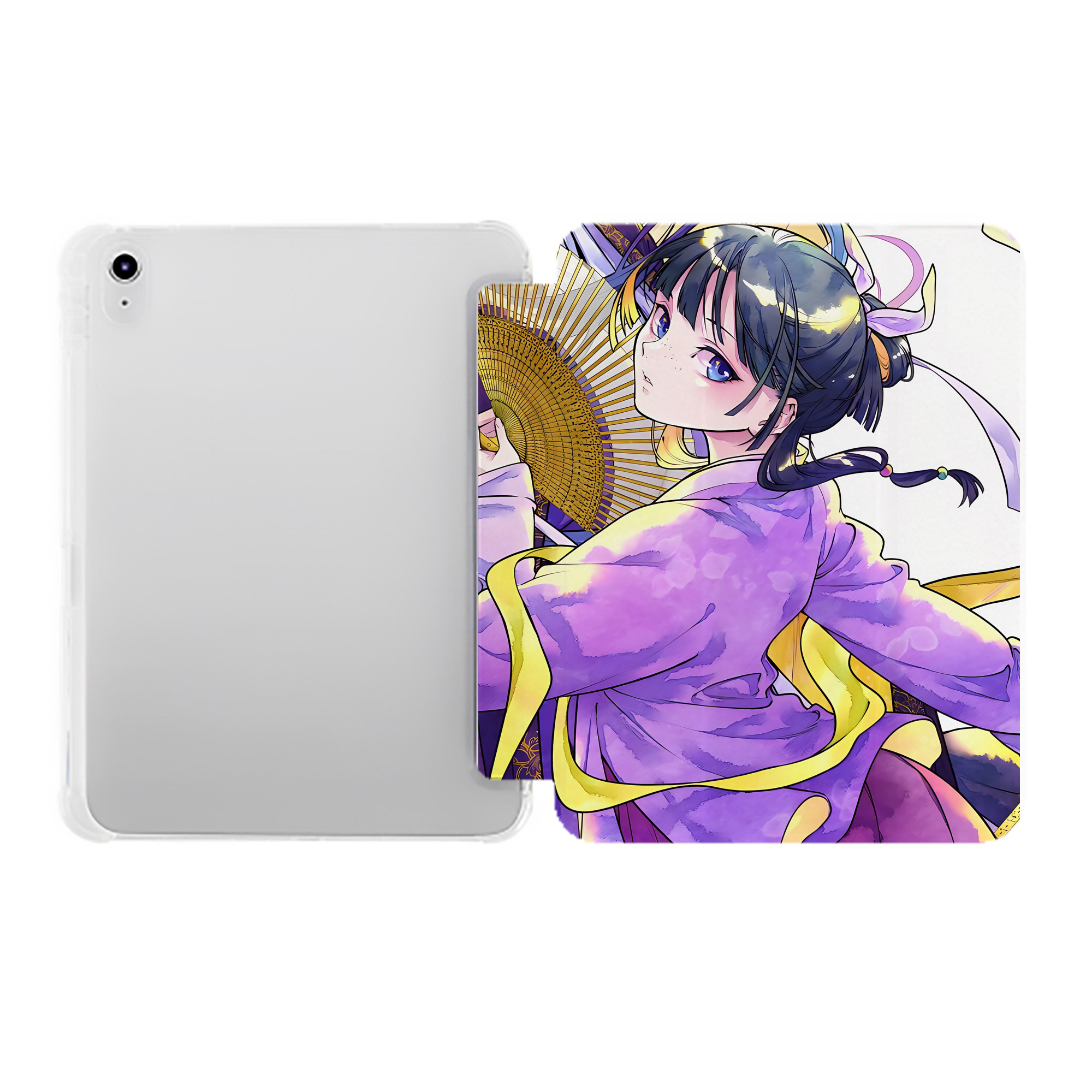 （画像用） 薬屋のひとりごと The Apothecary Diaries IPad ケース ペン収納付き 三つ折りスタンド PUレザー×シリコン 対応機種9.5/10.5/10.9インチ